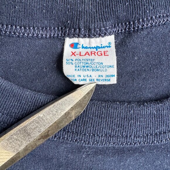 Vintage Chicago Bears Champion T-Shirt Made in USA XLarge - Picture 3 of 4